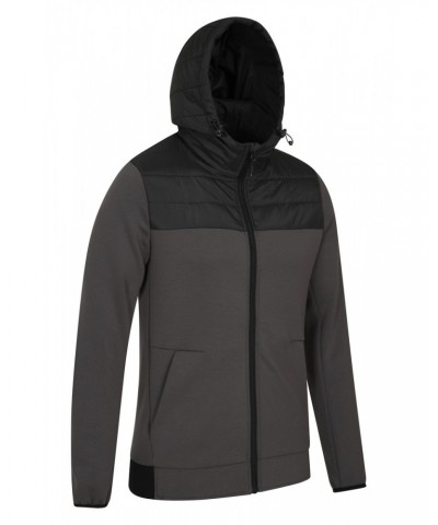 Ascent Mens Insulated Hoodie Grey $16.72 Tops