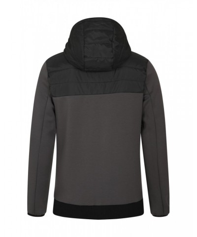 Ascent Mens Insulated Hoodie Grey $16.72 Tops