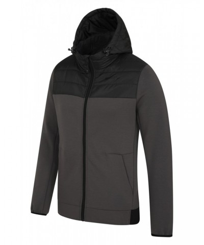 Ascent Mens Insulated Hoodie Grey $16.72 Tops