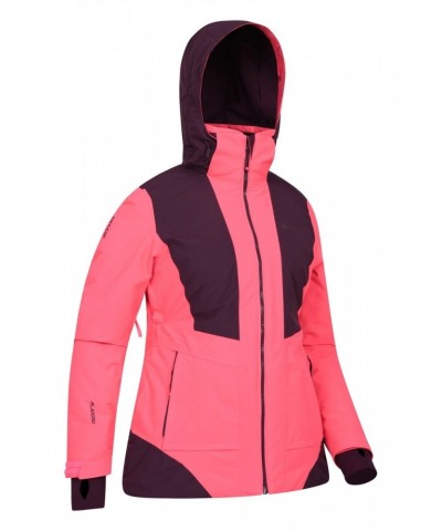 Slalom Extreme Womens Waterproof Ski Jacket Coral $63.59 Jackets