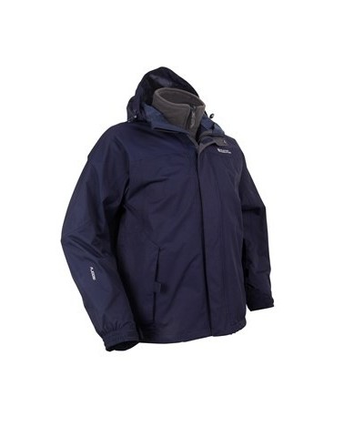 Storm Mens 3 in 1 Waterproof Jacket Navy $34.20 Jackets