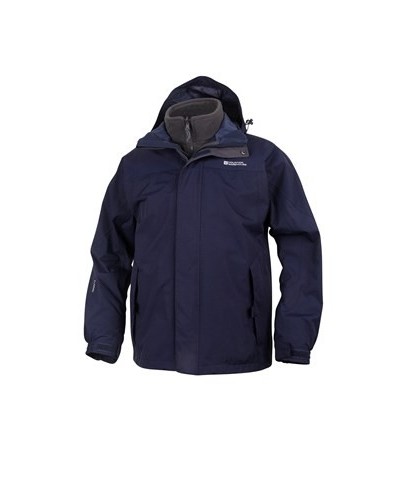 Storm Mens 3 in 1 Waterproof Jacket Navy $34.20 Jackets