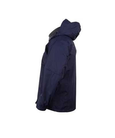 Storm Mens 3 in 1 Waterproof Jacket Navy $34.20 Jackets