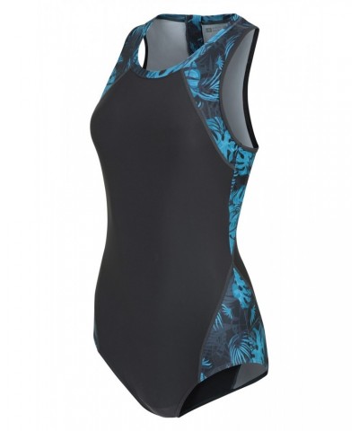 Melbourne Womens Swimsuit Dark Blue $18.49 Swimwear