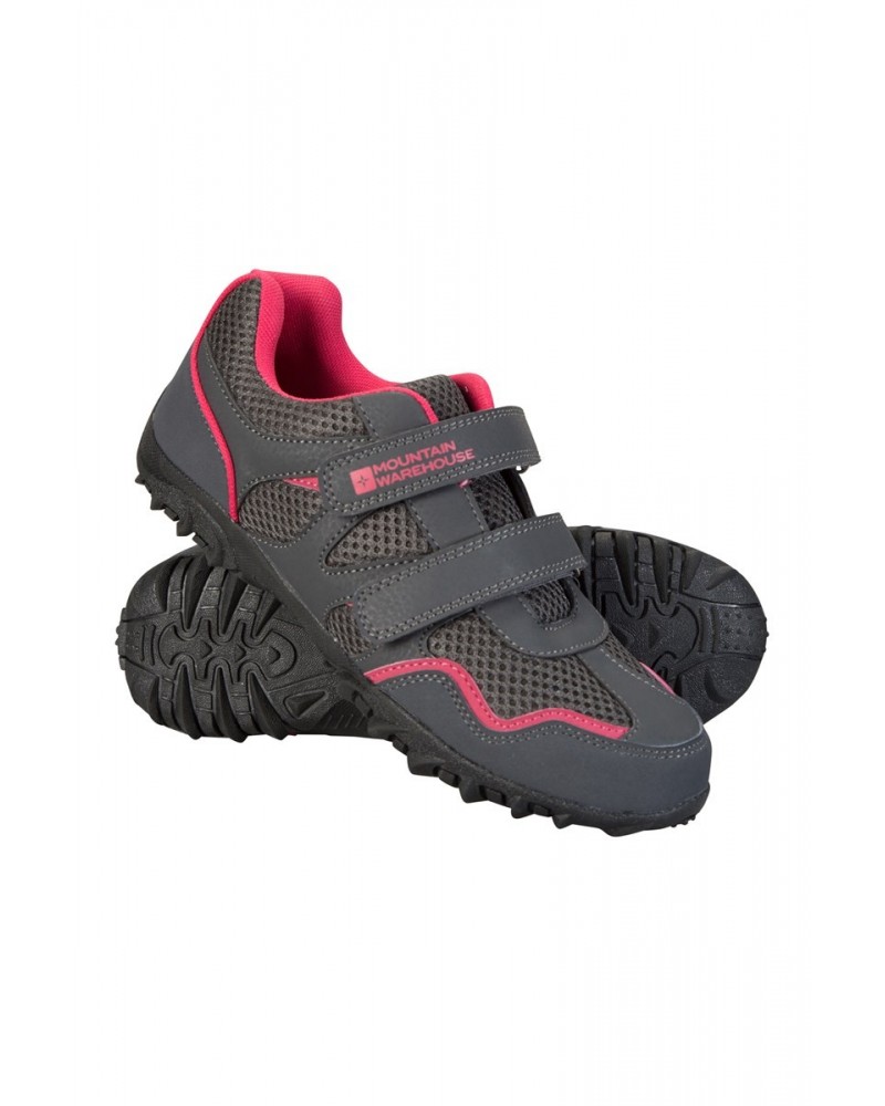 Mars Kids Adaptive Non-Marking Sneakers Grey $16.19 Active