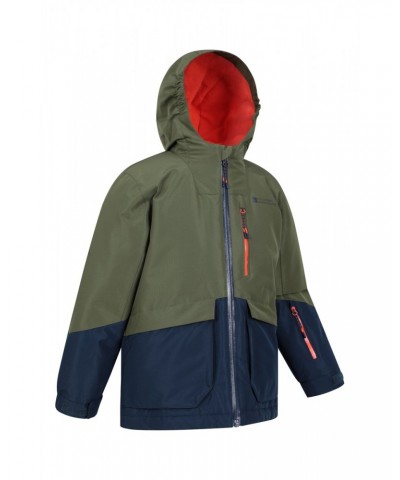 Cosmos Kids Water-Resistant Ski Jacket Stone $47.19 Jackets