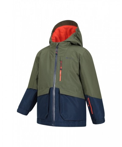 Cosmos Kids Water-Resistant Ski Jacket Stone $47.19 Jackets