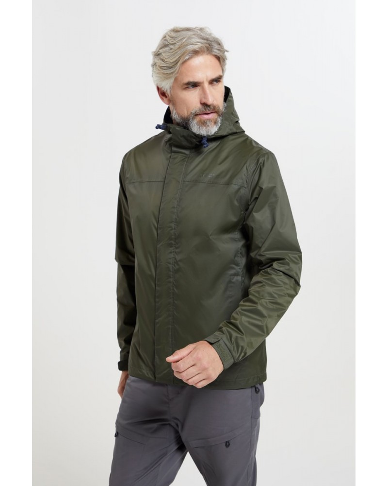 Torrent Mens Waterproof Jacket Dark Green $31.79 Jackets