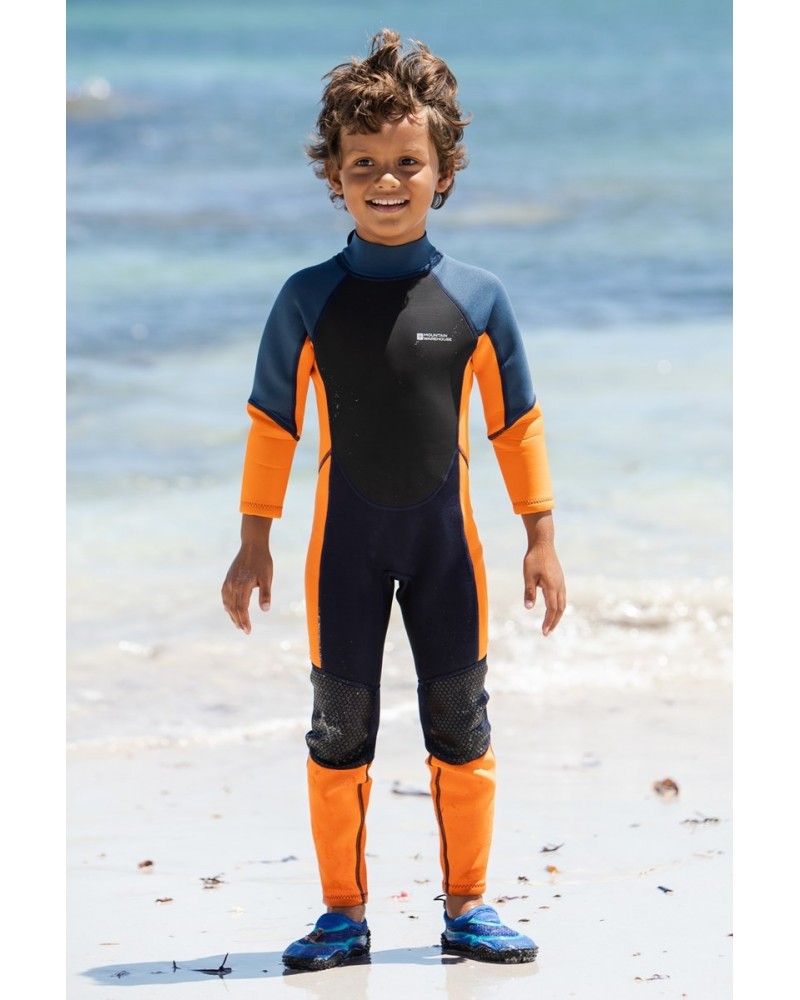 Kids Full 2.5/2mm Wetsuit Bright Orange $35.09 Swimwear