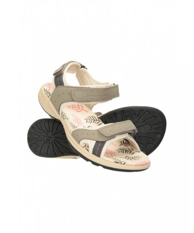 Athens Printed Womens Sandals Beige $23.39 Footwear