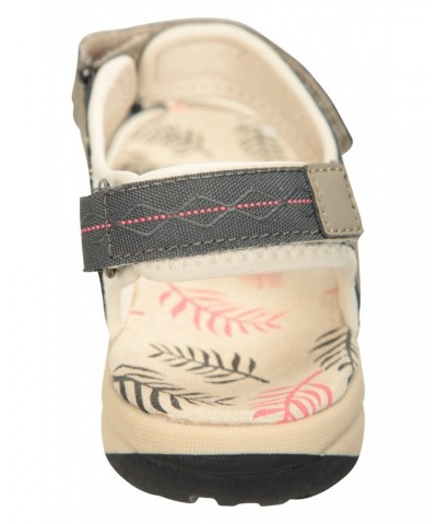 Athens Printed Womens Sandals Beige $23.39 Footwear