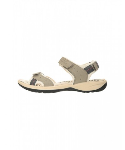 Athens Printed Womens Sandals Beige $23.39 Footwear