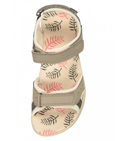 Athens Printed Womens Sandals Beige $23.39 Footwear