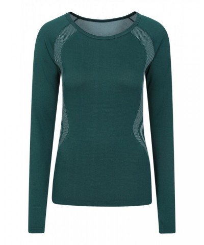 Track Womens Anti Chafe Active T-Shirt Teal $13.56 Active