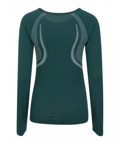 Track Womens Anti Chafe Active T-Shirt Teal $13.56 Active