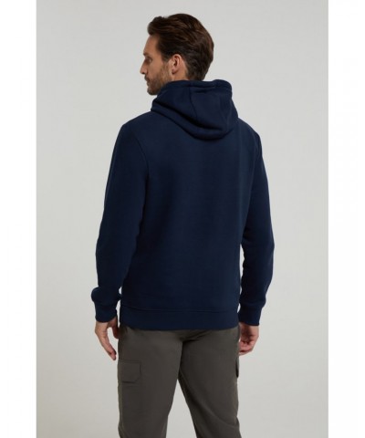 Wander Mens Hoodie Navy $19.80 Tops