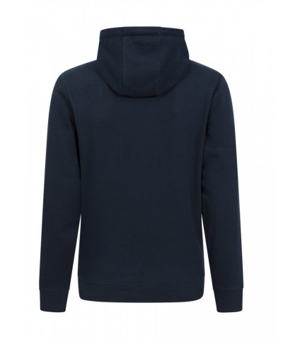 Wander Mens Hoodie Navy $19.80 Tops