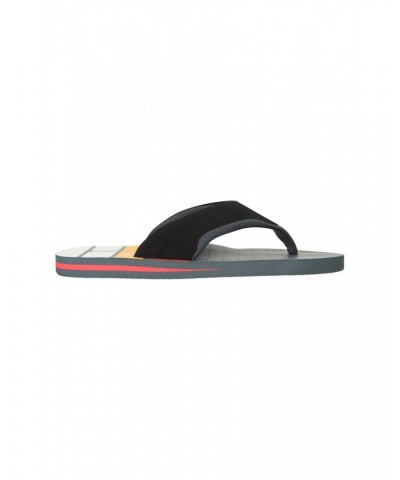 Vacation Recycled Printed Flip-Flops Dark Grey $15.38 Footwear