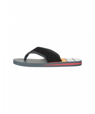 Vacation Recycled Printed Flip-Flops Dark Grey $15.38 Footwear