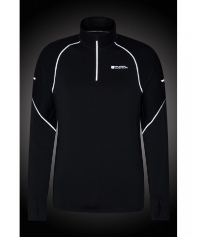 Control Mens Half-Zip Midlayer Black $16.81 Active