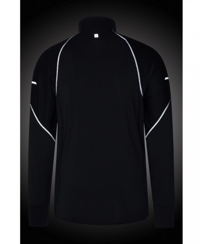 Control Mens Half-Zip Midlayer Black $16.81 Active