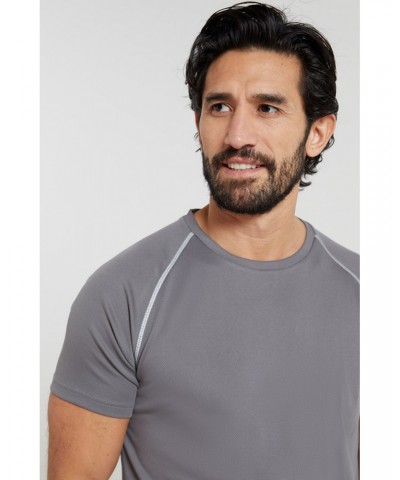 Endurance Isocool Mens Active T-Shirt Dark Grey $14.49 Active