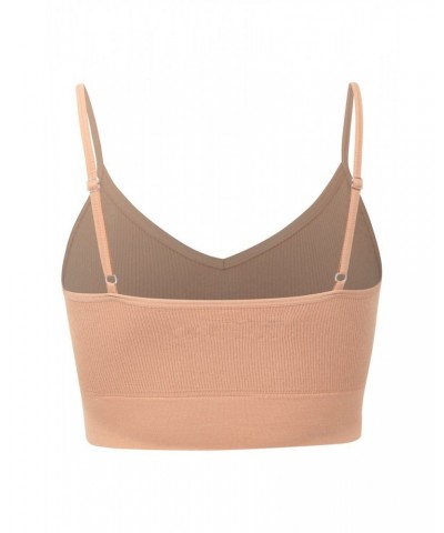 Seamless Womens Triangle Bra Multipack Tan $13.76 Active