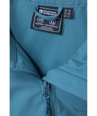 Solar Womens Lightweight Softshell Blue $15.20 Jackets