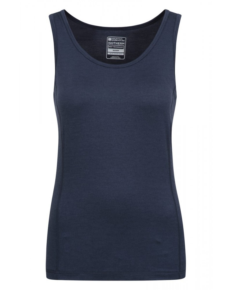 Keep The Heat Womens IsoTherm Tank Top Navy $12.18 Thermals