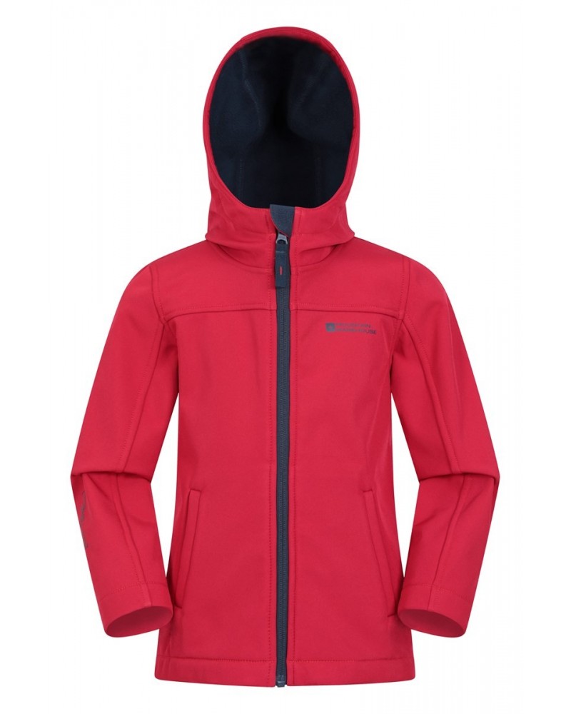 Exodus Kids Water Resistant Softshell Red $13.86 Jackets