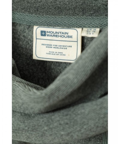 Hebridean Womens Cowl Neck Sweatshirt Dark Khaki $15.17 Fleece