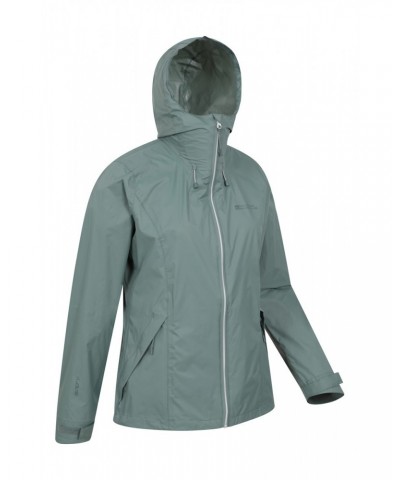 Swerve Womens Packaway Waterproof Jacket Light Khaki $22.35 Jackets