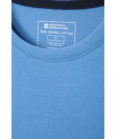 Eden Mens Organic Plain T-Shirt Petrol $10.39 Tops