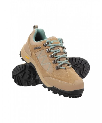 Storm Extreme Womens Waterproof Iso-Grip Hiking Shoes Beige $34.40 Footwear