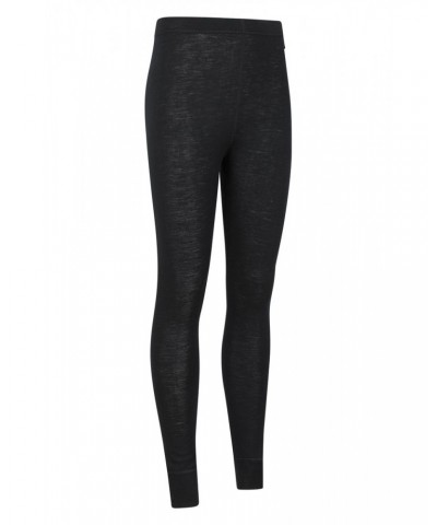 Merino Womens Base Layer Pants 2-Pack Black $27.00 Pants