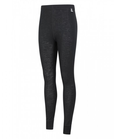 Merino Womens Base Layer Pants 2-Pack Black $27.00 Pants