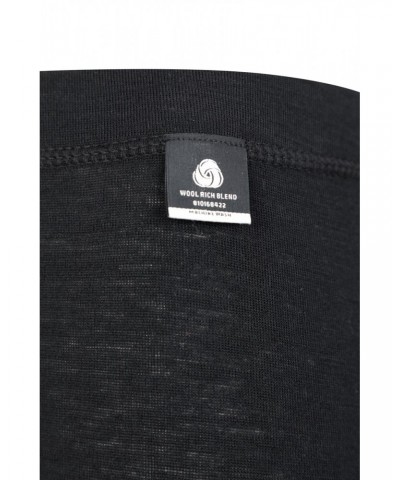 Merino Womens Base Layer Pants 2-Pack Black $27.00 Pants