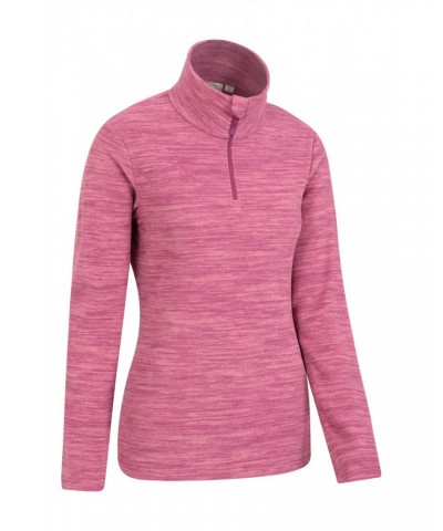 Snowdon Melange Womens Fleece Burgundy $15.65 Fleece