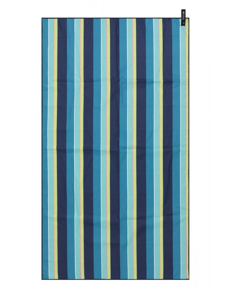 Printed Microfibre Towel - Giant - 150 x 85cm Stripe $13.99 Travel Accessories