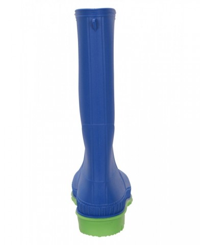 Plain Kids Rain Boots Cobalt $15.65 Footwear