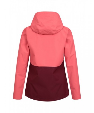 Oceanside Womens 2.5 Layer Waterproof Jacket Pink $32.39 Jackets