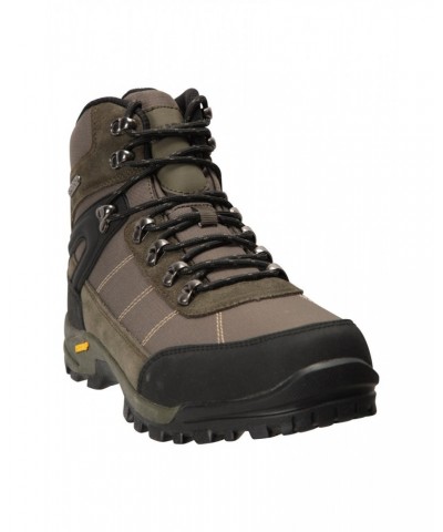 Storm Extreme Mens IsoGrip Waterproof Hiking Boots Khaki $41.80 Footwear