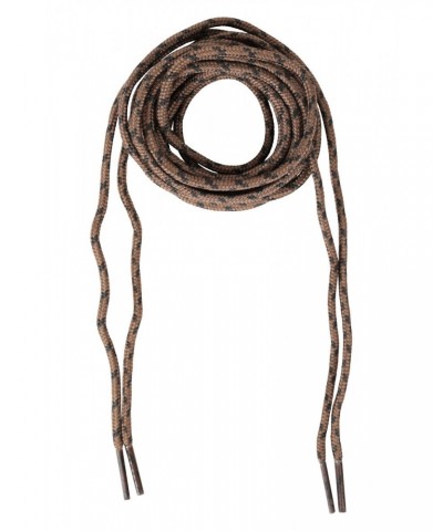 Round Textured Boot Laces - 150cm Brown $6.59 Footwear