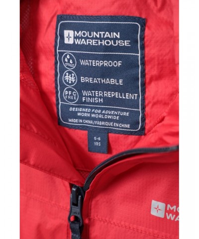 Torrent Kids Waterproof Jacket Red $18.19 Jackets