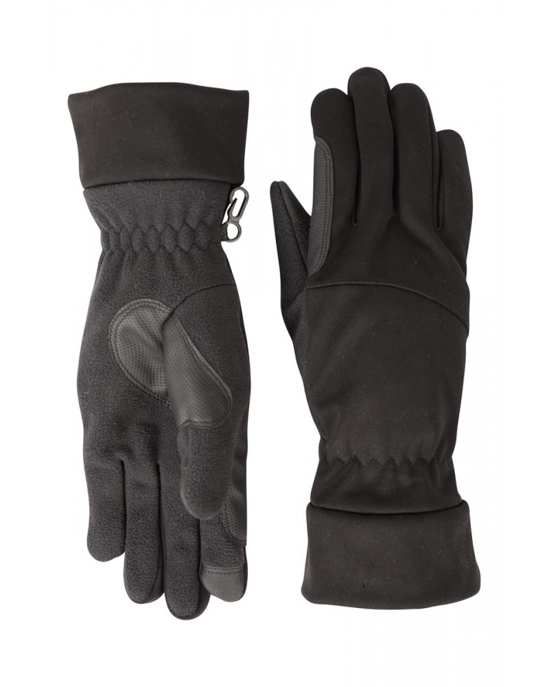 Mens Softshell Touchscreen Glove Black $13.53 Accessories