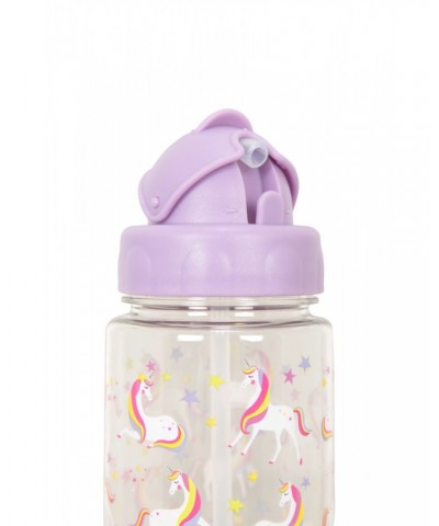 BPA Free Unicorn Print Water Bottle - 15oz Pink $9.71 Accessories