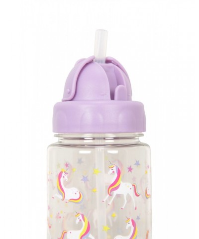 BPA Free Unicorn Print Water Bottle - 15oz Pink $9.71 Accessories