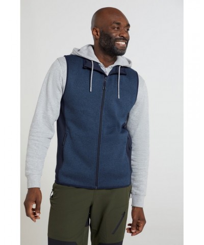 Treston II Mens Vest Navy $15.91 Fleece