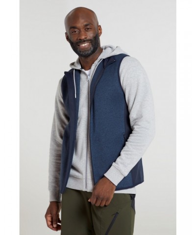 Treston II Mens Vest Navy $15.91 Fleece