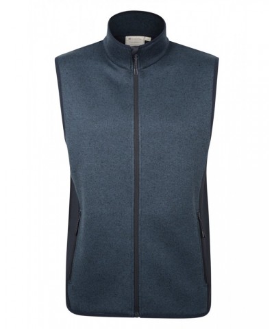 Treston II Mens Vest Navy $15.91 Fleece